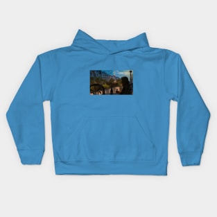 Eiffel View Kids Hoodie